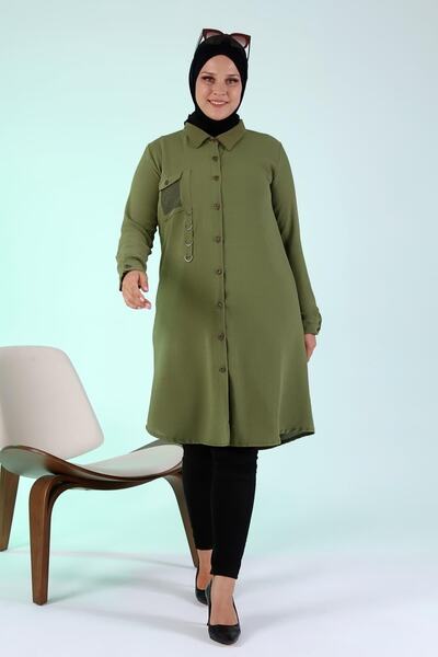 Ferace Hijab Tunic - Large Size, Women's Ayrobin Fabric