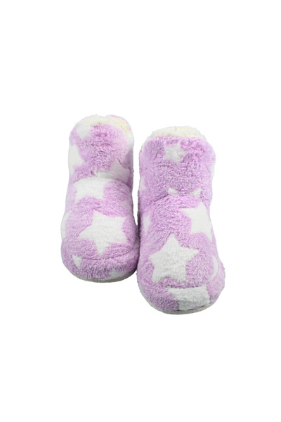 Sia Çanta Eva Kaymaz Taban Içi Kürklü , Uzun Konçlu , Kürk Kumaş Üşümeyen Ayaklar Için Sıçacık Bay