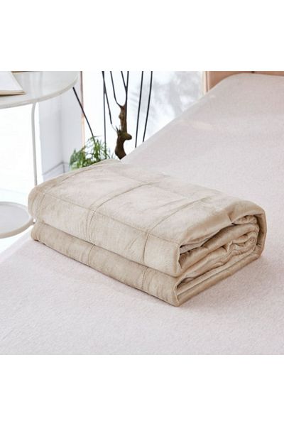 Smith & Brown Premium Ultra Plush Weighted Blanket 122 x 187cm