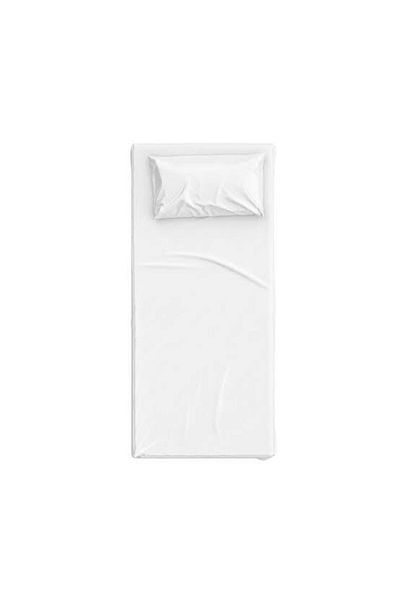 Clasy Cearșaf de pat 100% bumbac Ranforce o singură față de pernă 1 bucată 100 X 200
