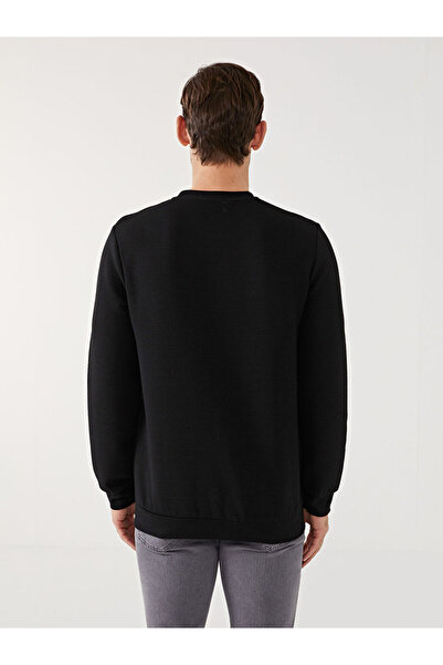 LC Waikiki Ανδρικό φούτερ με μακρυμάνικο λαιμόκοψη - W4K107Z8