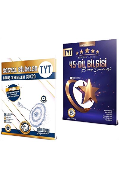 Bilgi Sarmal Yayınları Sarmal TYT Sosyal Bilimler 30 x 20 Branş Denemeleri + ...