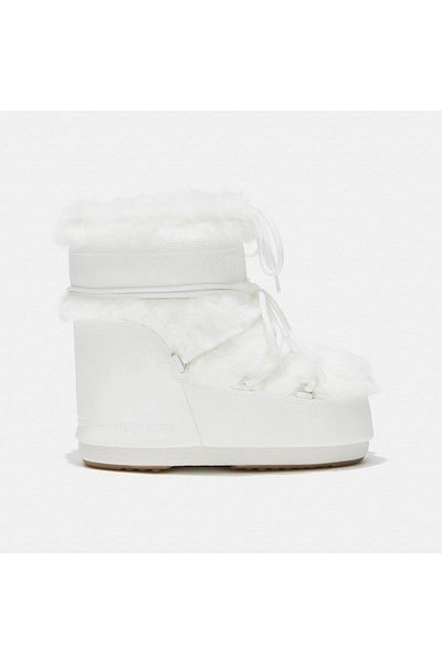 MOON BOOT İcon Low Faux Fur Women's Boots- 140939