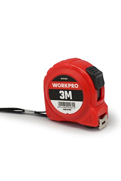Workpro WP261002 3Mx16mm Beyaz Çelik Şerit Metre