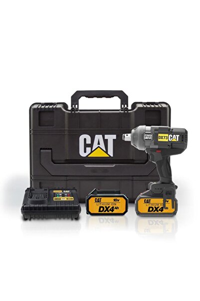 Cat DX73 18Volt 4.0 Ah. Çift Akülü 1700/2100Nm Kömürsüz Profesyonel Şarjlı So...