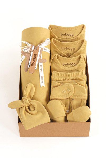 8 Parça Unisex Yenidoğan Bebek Hastane Çıkışı