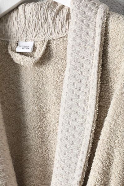 FAVORA Σετ μπουρνούζι Tuwa Unisex Cotton Size Xxl Μονό - Μπεζ