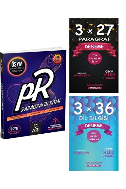 Referans Yayınları Anla Kazan Paragraf Dil Bilgisi Deneme Ve Arı Tyt Paragraf...