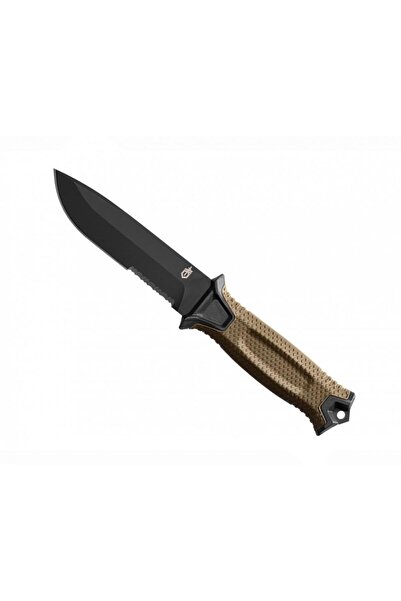 GERBER StrongArm Fixed Testere Ağızlı Outdoor Bıçak Kahverengi