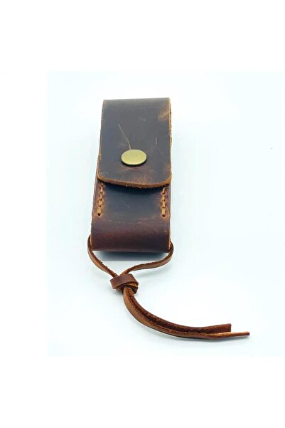 TAMSET Deri Isviçre Çakısı Kılıfı S Kahverengi