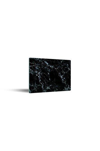 Saban 20X30 cm Black Marble Glass Cutting Board