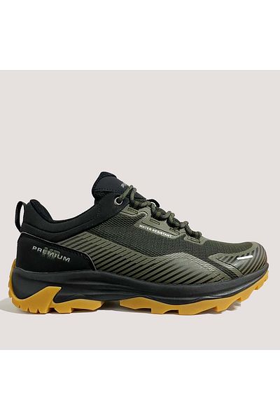 M.P. Men's Water Resistance Trekking Shoes 1813 - Khaki - 43