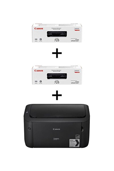 Canon Mono Laser Yazıcı LBP6030B+2Toner Siyah 1Adet Demo Toner+2Adet Orj. Kut...