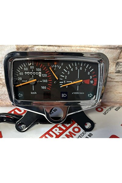 KNT Cg Km Kilometre Saati Nikel Benzin Göstergeli Çift Telli Uyumlu
