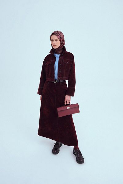 Armine Claret Red Bag - 24Kd7394-8 Model