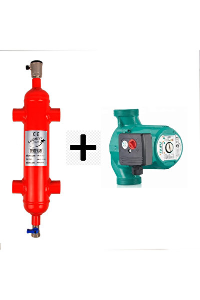 KALORİFERPLUS Paket Denge Kabı-TAİFU 32/8 Pompalı-Hesaplı Set