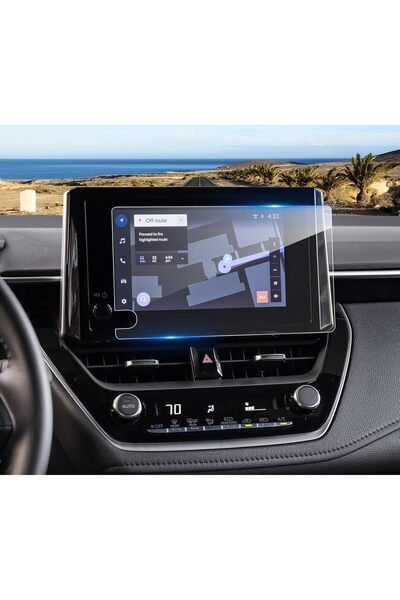 mrtglass تويوتا كورولا دريم 8 بوصة متوافق مع نظام الملاحة نانو واقي شاشة 2023 2024