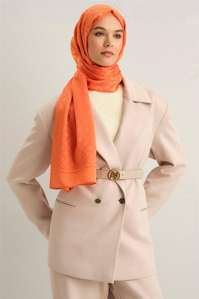 Armine Janjan Jacquard Trend Shawl - 1 21086 21057 Model