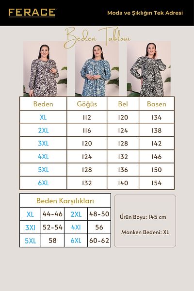 Ferace Γυναικείο Μακρύ Plus Size Mother Φόρεμα Καλοκαιρινό Hijab Ρούχα Μαύρο