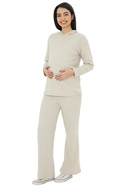 Luvmabelly - Myra9610 - Knitted Maternity Bottom Top Set