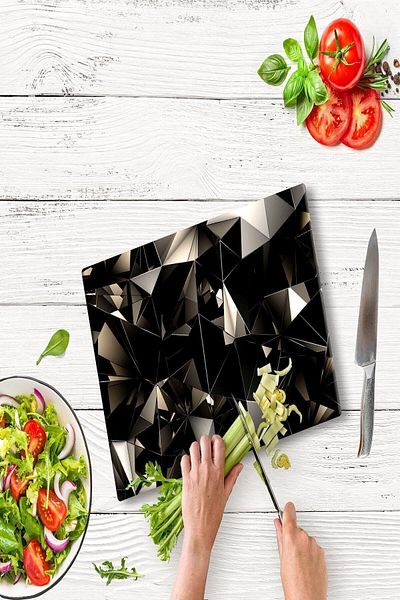 Saban 30X40 cm Glass Cutting Board Mirror