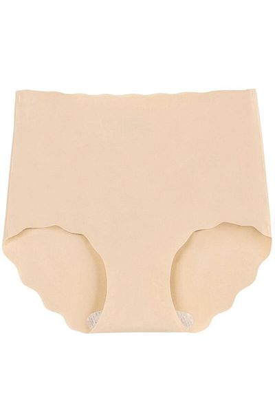 SWEETKORSE Set de 2 fără sudură, fără urme, mătase de gheață, talie înaltă, subțire, elastică, respirabilă, elastică.