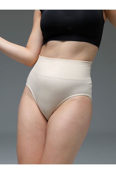 MİSTİRİK Mabet Enhancing Shaper Chiloți cu talie înaltă Corset Culoare piele