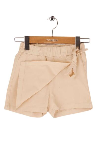 Mutlu Kids FİYONKLU KIZ GABARDİN ŞORT ETEK