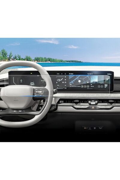 mrtglass Kia Ev9 Driver Information and Navigation Compatible 12.3 Inch Scree...