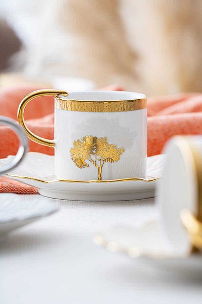 ACAR Hadeon 6-Person Muba Concept Cup Set - Gold 90 Cc
