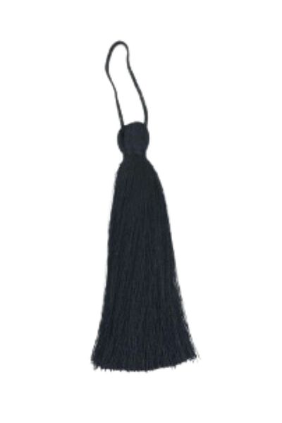 P Parla Black Tassel - 5 cm, 1 Piece
