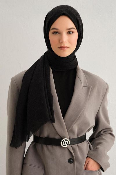 Armine Armine Tnsel Wool Swall 1001-31 Black