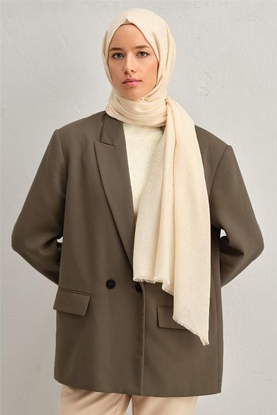 Armine Armine Tnsel Wool Swall 1001-04 Cream