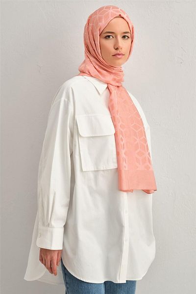 Armine Lyocell Naia Honeycomb Pattern Shawl 1113-14