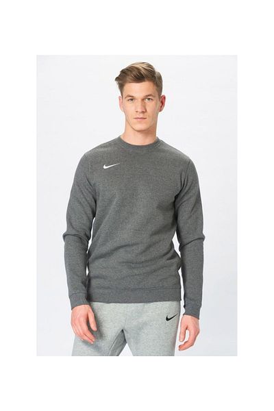 Nike Сив спортен суитшърт с повдигнати елементи за мъже Cw6902-071