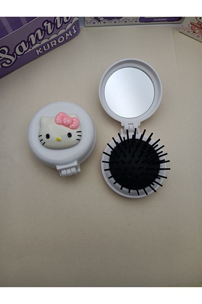 Meyra Accessories Sanrio Kawaii Mini Mirror and Comb - Luxury Gift Items