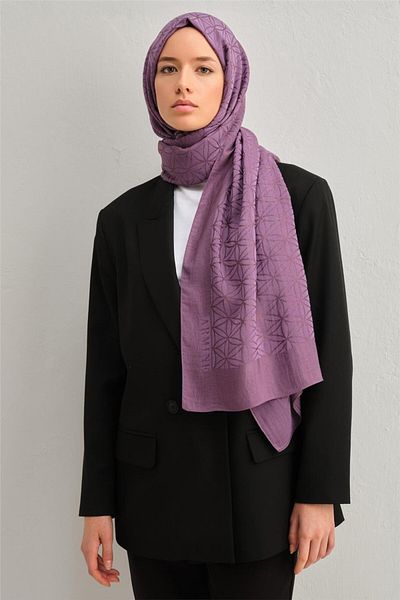Armine Şal cu model Lyocell Naia Star 1113-28