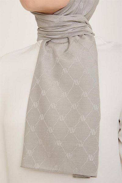 Armine Trend Monogram Shawl - 1 23003 23017 Model