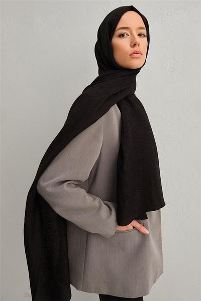 Armine Star Patterned Lyocell Naia Shawl - 31