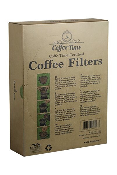 Coffee Filters COFFEE TİME COFFEE FİLTERS NO:4 80 Lİ