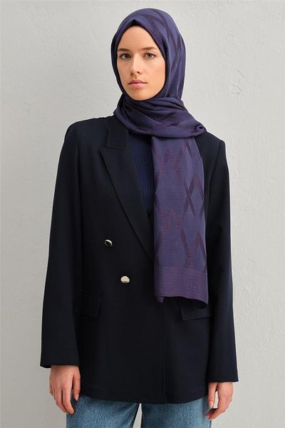 Armine Şal cu model în zig-zag Lyocell Naia 112-18