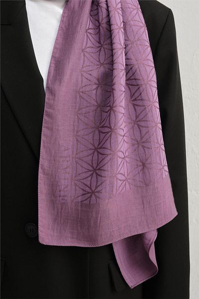 Armine Şal cu model Lyocell Naia Star 1113-28