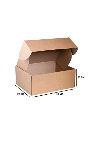 AMBALAJ MARKT E-Ticaret Kutusu, Çok Amaçlı Kutu 40x22x20 Cm 25 Adet