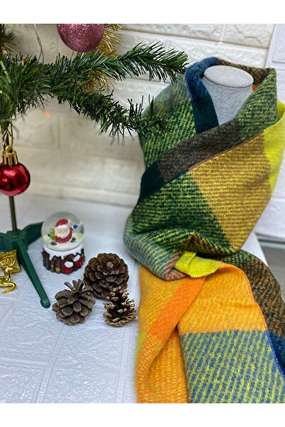 sema aksesuar Πρωτοχρονιάτικο Χριστουγεννιάτικο Δώρο Γυναικείο Πολύχρωμο Φουλάρι - Σάλι - Δώρο