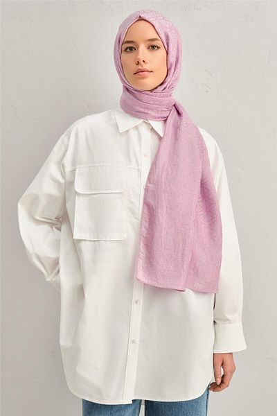 Armine Lyocell Naia Star Pattern Shawl 1113-15