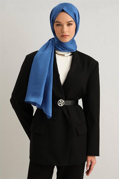 Armine Şal la modă cu model jacquard Janjan - 12 24064 21159