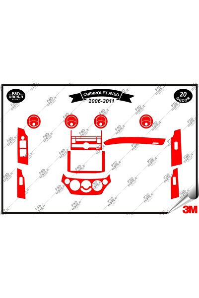 FD Damla Etiket Chavrolet aveo 2006-2011 torpedo console trim chest mahogany ...