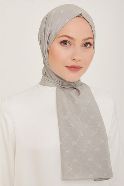 Armine Trend Monogram Shawl - 1 23003 23017 Model