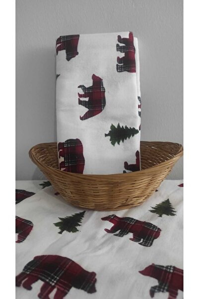 Aslan Home Pamuk Pazen (flanel) 1 Adet Yastık Kılıfı Düğmeli