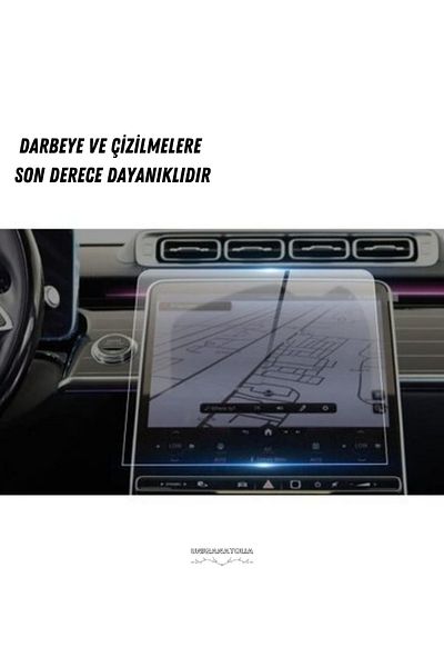 UniqAnatolia Mercedes S500 2024 Navigation and Multimedia Compatible Premium Nano Screen Protector